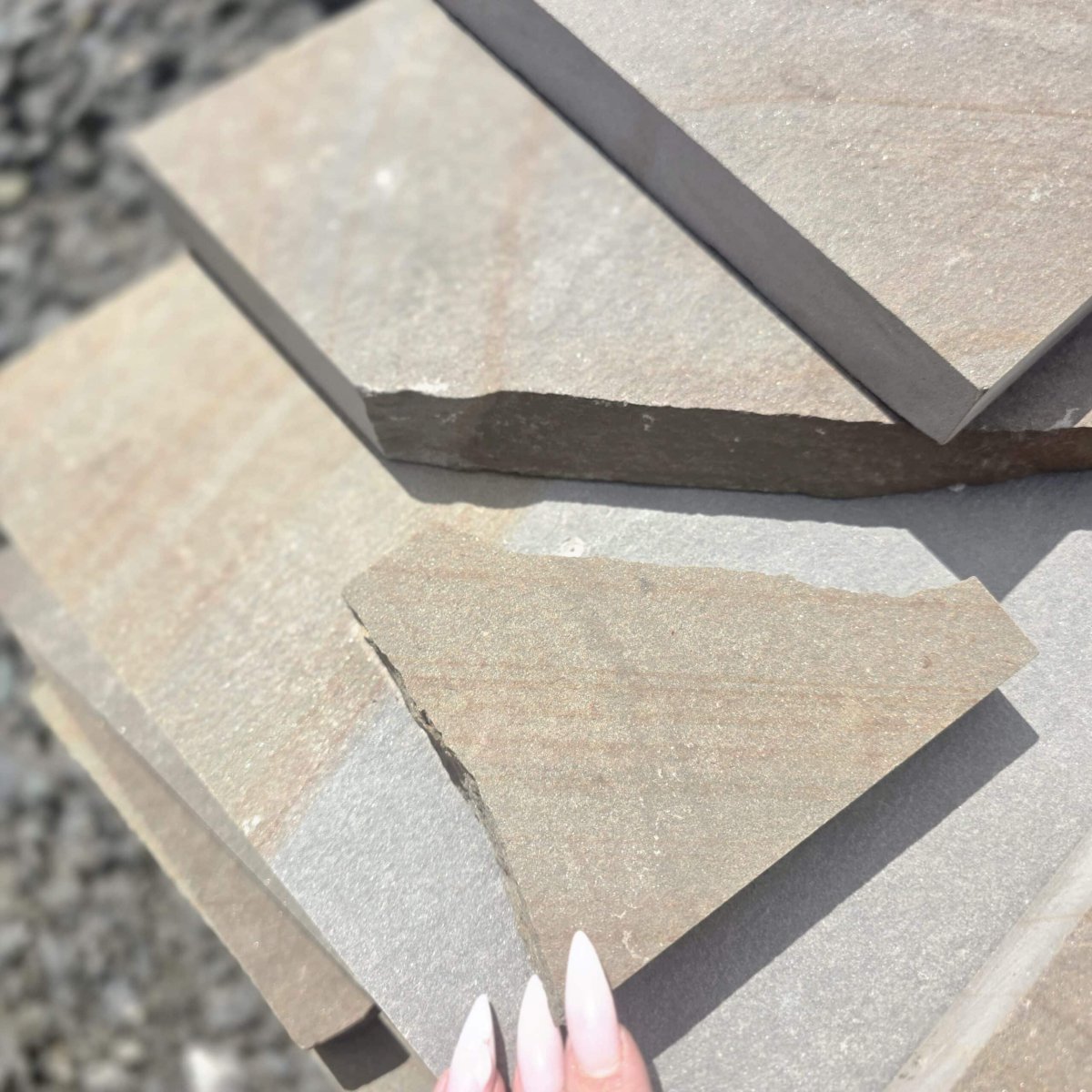 Grauwacke Polygonalplatten deluxe 2 – 4cm