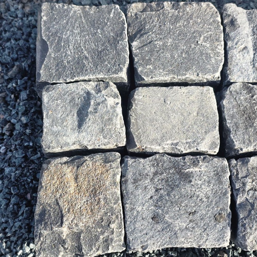Basalt Kopfsteinpflaster 8 – 11 antik – Bild 9