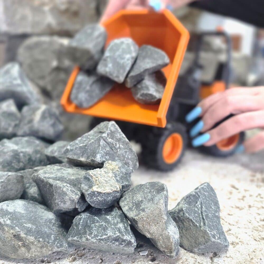 Basalt Schotter Spritzschutz 30 – 60 – Bild 3