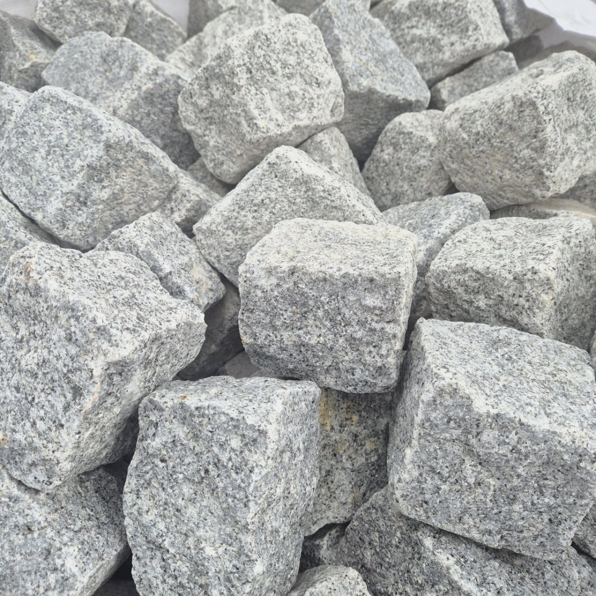 Granit Pflaster exakt 8/11 grau